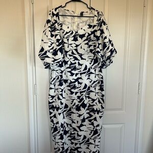 SHEIN Modely Floral Print Sweetheart Neck Bodycon Dress